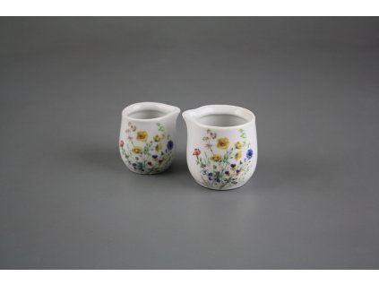 Mlékovka bez ouška 0,04l Isabelle Kvetoucí louka motiv B č. 1