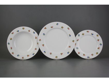 Talířová souprava Nina Sedmero kvítí 36dílná ABB č. 1