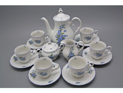 Kávová souprava Ofélie Pomněnky 15dílná AL č. 1