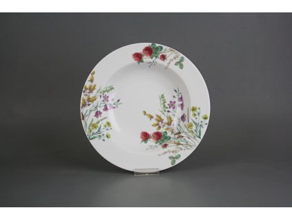 Talíř hluboký 22cm Nina Kvetoucí louka motiv C CBB č. 1