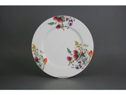 Talíř mělký 25cm Nina Kvetoucí louka motiv A CBB č. 1
