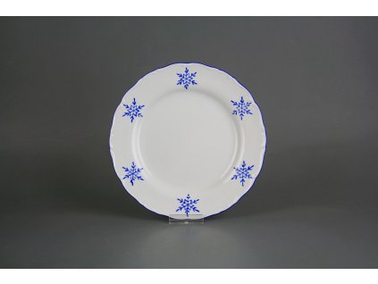 Talíř dezertní 19cm Ofélie Vánoční vločka AAL č. 1