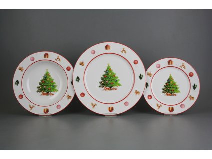 Talířová souprava Nina Christmas Tree 36dílná JCL č. 1