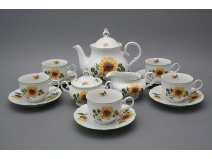 Čajová souprava Ofélie Slunečnice 15dílná ZL č. 1