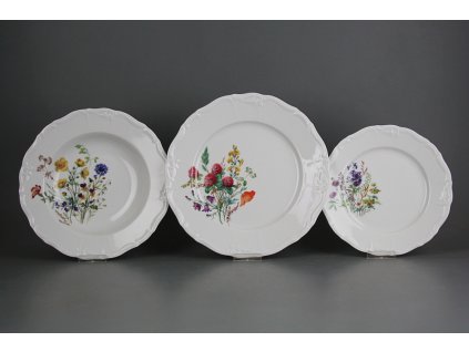 Talířová souprava Marie Louise Kvetoucí louka 36dílná HBB č. 1