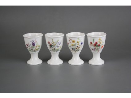 Kalíšek na vejce Rokoko Kvetoucí louka BB č. 1