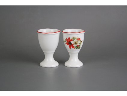 Kalíšek na vejce Rokoko Vánoční hvězda CL č. 1