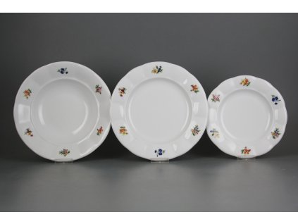 Talířová souprava Benedikt Vintage Flowers 36dílná ABB č. 1