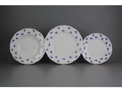 Talířová souprava Marie Louise Luční kvítí házenky 18dílná KBB č. 1