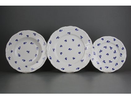 Talířová souprava Marie Louise Luční kvítí házenky 24dílná BBB č. 1