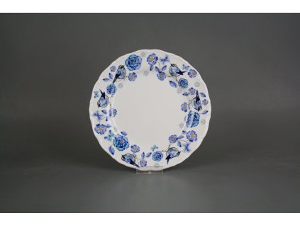 Talíř dezertní 19cm Ofélie Blue Bird Garden č. 1