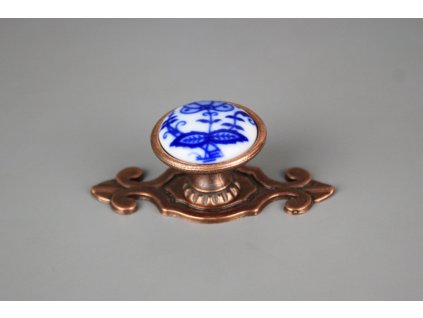 KNOMAR RUSTIKÁLNÍ ÚCHYTKA 35CM S ROZETOU CIBULÁK LIST CU