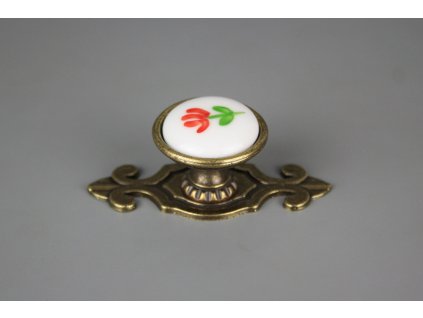 KNOMAR RUSTIKÁLNÍ ÚCHYTKA 35CM S ROZETOU dec.01.01ZC