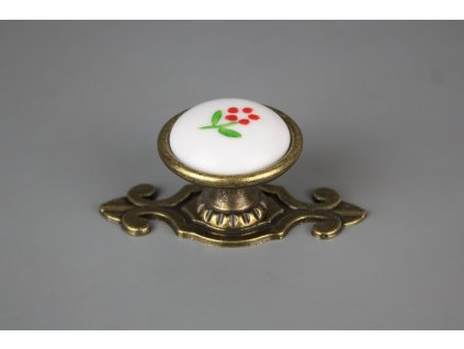 KNOVER RUSTIKÁLNÍ ÚCHYTKA 40CM S ROZETOU dec.02.01ZC