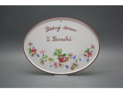 NKDVCT DVĚŘNÍ ŠTÍTEK LYDIA HL