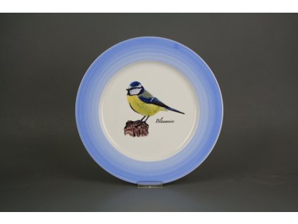 NINPTS TALÍŘ MĚLKÝ 25CM NINA MODŘINKA IAP