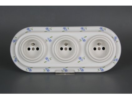 ZÁSUVKA TROJITÁ POMNĚNKY HÁZENKY BB