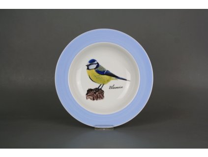 NINPTS TALÍŘ HLUBOKÝ 22CM NINA MODŘINKA IAP