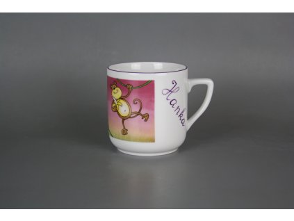 DETHRN DĚTSKÝ HRNEK PĚTKA OPIČKA 1