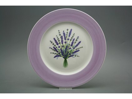 Talíř mělký 25cm Nina Levandule IFP č. 1