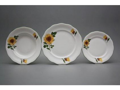 Talířová souprava Alaska Slunečnice CZL