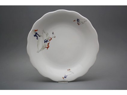 Mísa kulatá mělká 32cm Alaska Husy CBB