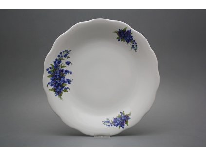 Mísa kulatá mělká 32cm Alaska Pomněnky CBB