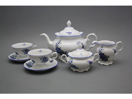 Čajová souprava Alaska Pomněnky 15dílná AL 01