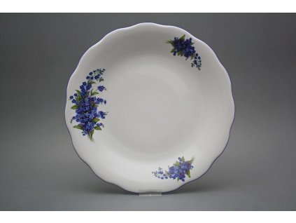 Mísa kulatá mělká 32cm Alaska Pomněnky CAL