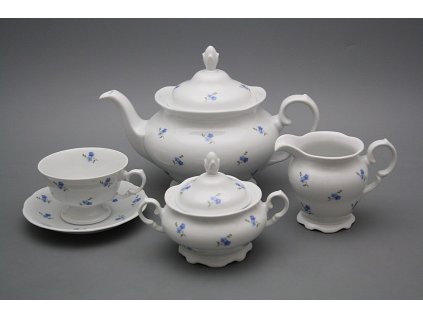 Čajová souprava Alaska Pomněnky Házenky 15dílná BB 01