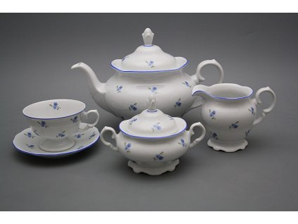 Čajová souprava Alaska Pomněnky Házenky 15dílná AL 01