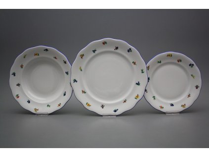 Talířová souprava Alaska Házenky 12dílná AAL