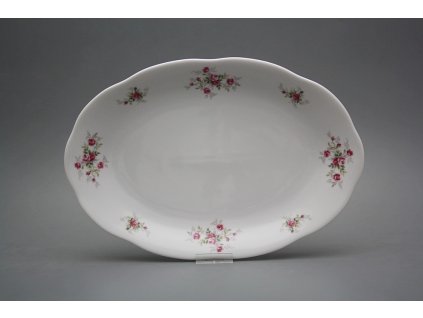 Ovál 33cm Alaska Růžičky růžové KBB