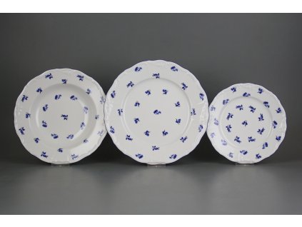 MLOLKH TALÍŘOVÁ SOUPRAVA MARIE LOUISE LUČNÍ KVÍTÍ BML 01