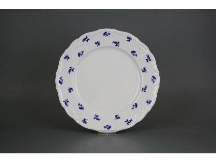 MLOLKH TALÍŘ MĚLKÝ 25CM MARIE LOUISE LUČNÍ KVÍTÍ HÁZENKY APL