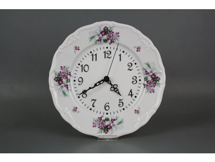 MLOVIM TALÍŘOVÉ HODINY MARIE LOUISE VIOLA S MAŠLÍ KBB