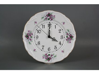 MLOVIM TALÍŘOVÉ HODINY MARIE LOUISE VIOLA S MAŠLÍ KGL