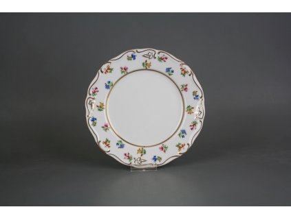 MLOSKV TALÍŘ DEZERTNÍ 19CM MARIE LOUISE SEDMERO KVÍTÍ A2GL LUX