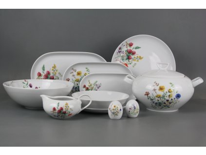 YVOKVL JÍDELNÍ SOUPRAVA YVONNE CITY KVETOUCÍ LOUKA HBB 01