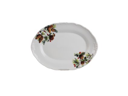 VANPIC OVÁL 28CM VERONA PINE CONES DBB