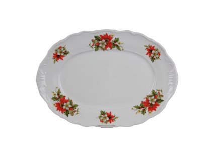 VANHVE OVÁL 32CM VERONA VÁNOČNÍ HVĚZDA ABB