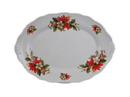 VANHVE OVÁL 40CM VERONA VÁNOČNÍ HVĚZDA ABB