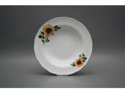 Talíř hluboký 23cm Ofélie Slunečnice DZL č. 1