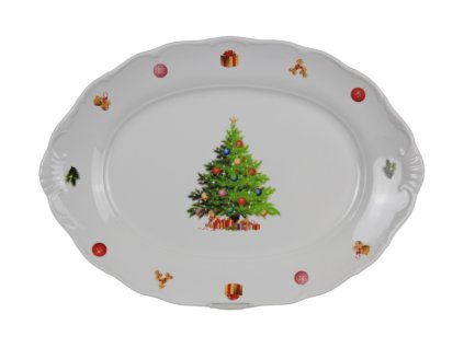 VANSTR OVÁL 40CM VERONA CHRISTMAS TREE JBB