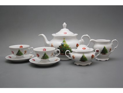 Čajová souprava Alaska Christmas Tree 15dílná BB 01