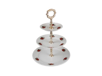 VAWIBO ETAŽÉR TŘÍPATROVÝ OPERA WINTER BOUQUET ABB