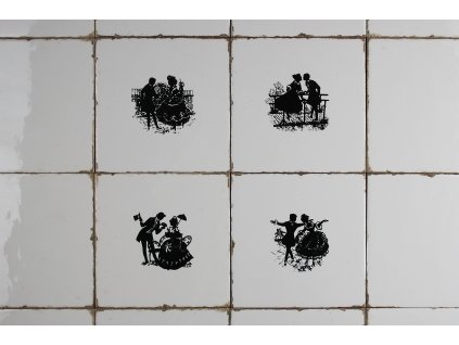 KOFOBL SADA OBKLADŮ FORLI ROKOKOVÉ PANENKY 4DÍLNÁ 1