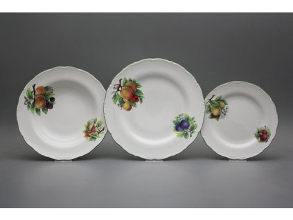 Talířová souprava Ofélie Ovoce 12dílná DZL č. 1