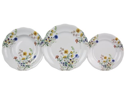 ALWKVL TALÍŘOVÁ SOUPRAVA ALASKA KVETOUCÍ LOUKA MOTIV B CBB 1