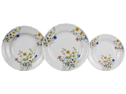 VERKVL TALÍŘOVÁ SOUPRAVA VERONA KVETOUCÍ LOUKA MOTIV B CBB 1